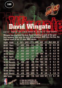1997-98 SkyBox Premium #169 David Wingate Back