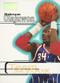 1997-98 SkyBox Premium #239 Hakeem Olajuwon Front