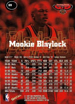 1997-98 SkyBox Premium #69 Mookie Blaylock Back