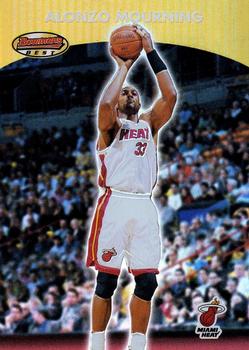 2000-01 Bowman's Best - Pre-Production #PP2 Alonzo Mourning Front