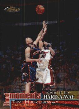 2000-01 Finest - Finest Moments #FM-TH Tim Hardaway Front