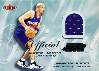 2000-01 Fleer Tradition - Feel the Game #NNO Jason Kidd Front