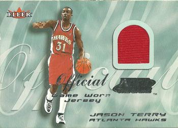 2000-01 Fleer Tradition - Feel the Game #NNO Jason Terry Front