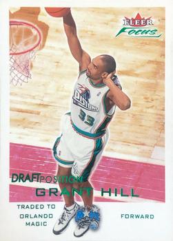 2000-01 Fleer Focus - Draft Position #67 Grant Hill Front