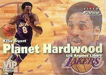 2000-01 Fleer Focus - Planet Hardwood VIP #4 PH Kobe Bryant Front