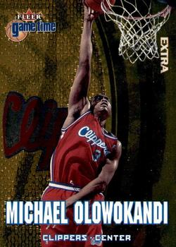 2000-01 Fleer Game Time - Extra #35 Michael Olowokandi Front