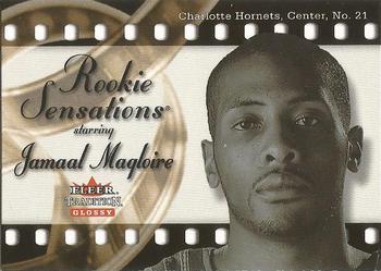 2000-01 Fleer Tradition Glossy - Rookie Sensations #1 RS Jamaal Magloire Front