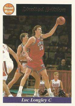 1991 Front Row Top 10 Draft Picks #7 Luc Longley Front
