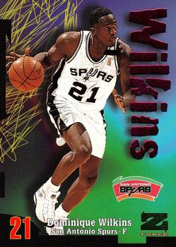 1997-98 SkyBox Z-Force #87 Dominique Wilkins Front