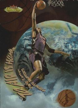 2000-01 Fleer Showcase - To Air is Human #1 TA Vince Carter Front