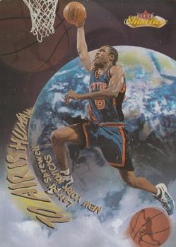 2000-01 Fleer Showcase - To Air is Human #7 TA Latrell Sprewell Front