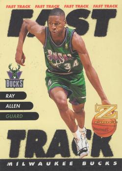 1997-98 SkyBox Z-Force - Fast Track #1 FT Ray Allen Front