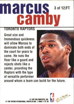 1997-98 SkyBox Z-Force - Fast Track #3 FT Marcus Camby Back