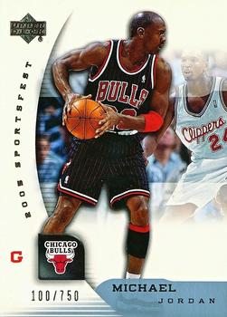 2005 Upper Deck SportsFest #NBA3 Michael Jordan Front
