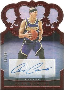 2020-21 Panini Crown Royale - Crown Autographs Red #CA-ACR Alex Caruso Front