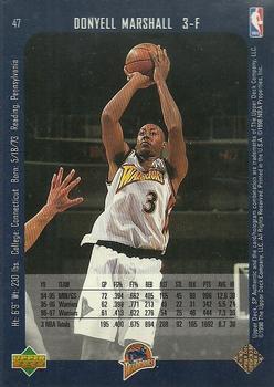 1997-98 SP Authentic #47 Donyell Marshall Back