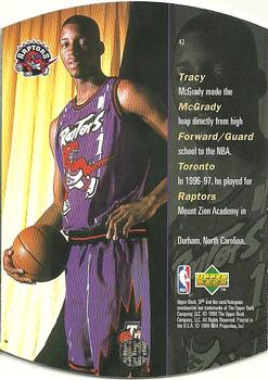 1997-98 SPx #42 Tracy McGrady Back