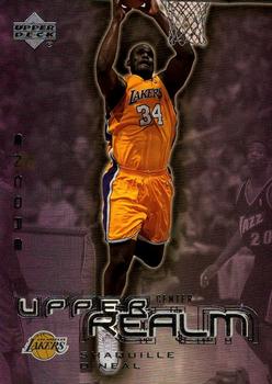 2000-01 Upper Deck Encore - Upper Realm #UR1 Shaquille O'Neal Front