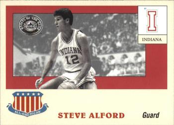 2001 Fleer Greats of the Game - All-American Collection #8AA Steve Alford Front