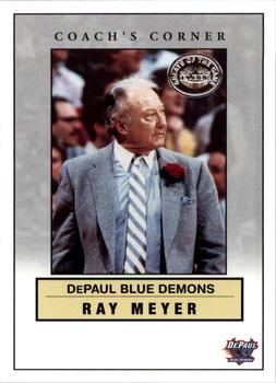 2001 Fleer Greats of the Game - Coach's Corner #7CC Ray Meyer Front