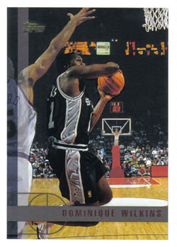 1997-98 Topps #100 Dominique Wilkins Front