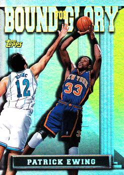 1997-98 Topps - Bound for Glory #BG6 Patrick Ewing Front