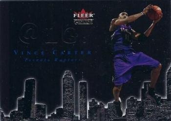 2001-02 Fleer Genuine - At Large #1@LG. Vince Carter Front