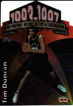 1997-98 Topps - Generations #G28 Tim Duncan Front