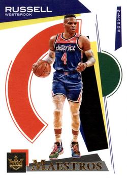 2020-21 Panini Court Kings - Maestros #5 Russell Westbrook Front