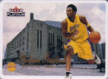 2001-02 Fleer Platinum - Stadium Standouts #3 SS Kobe Bryant Front