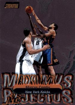 2001-02 Stadium Club - Maximus Rejectus #MR10 Marcus Camby Front