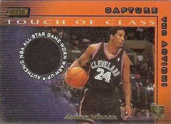 2001-02 Stadium Club - Touch of Class #TC-AM Andre Miller Front