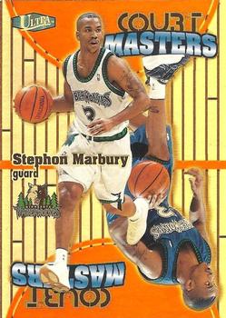 1997-98 Ultra - Court Masters #5 CM Stephon Marbury Front