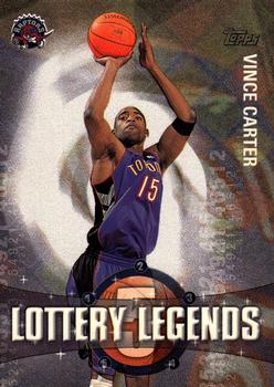 2001-02 Topps - Lottery Legends #LL5 Vince Carter Front
