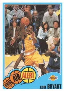 2001-02 Topps Heritage - Air Alert #AIR5 Kobe Bryant Front