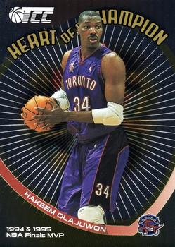 2001-02 Topps TCC - Heart of a Champion #HC5 Hakeem Olajuwon Front