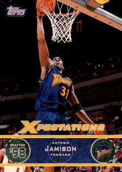 2001-02 Topps Xpectations - Pre-Production #PP1 Antawn Jamison Front