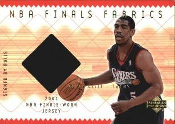 2001-02 Upper Deck - NBA Finals Fabrics #KO-F Kevin Ollie Front