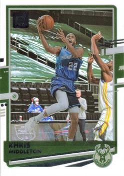 2020-21 Clearly Donruss #12 Khris Middleton Front