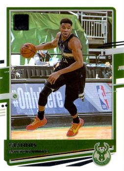 2020-21 Clearly Donruss #21 Giannis Antetokounmpo Front