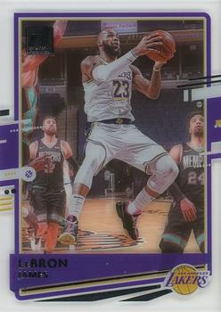 2020-21 Clearly Donruss #49 LeBron James Front