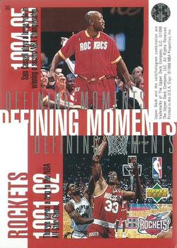 1997-98 Upper Deck #340 Houston Rockets Back