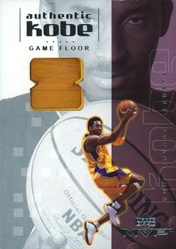 2001-02 Upper Deck MVP - Authentic Kobe #KBF6 Kobe Bryant Front