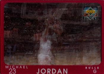 1997-98 Upper Deck Diamond Vision #4 Michael Jordan Front