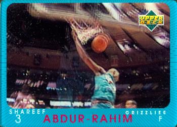 1997-98 Upper Deck Diamond Vision #28 Shareef Abdur-Rahim Front