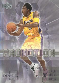 2001-02 Upper Deck Pros & Prospects - ProMotion #PM-8 Kobe Bryant Front