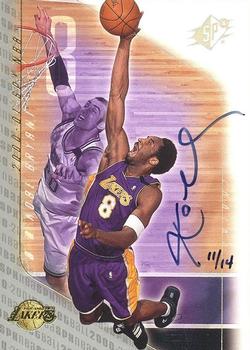 2001-02 Upper Deck Ultimate Collection - Autographed Buybacks #38 Kobe Bryant Front