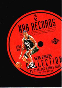 1997-98 Upper Deck - NBA Records Collection #RC2 Dana Barros Front