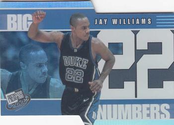 2002 Press Pass - Big Numbers #BN1 Jay Williams Front