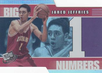 2002 Press Pass - Big Numbers #BN14 Jared Jeffries Front
